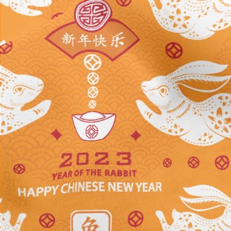 Happy New Year Micro Fleece