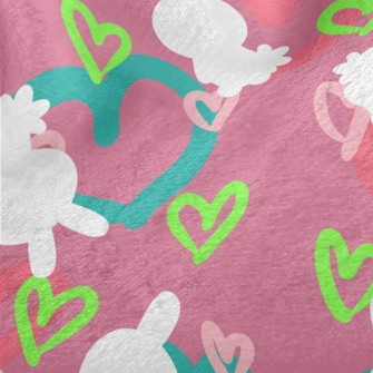 Colorful Love Graffiti And Rab Minky