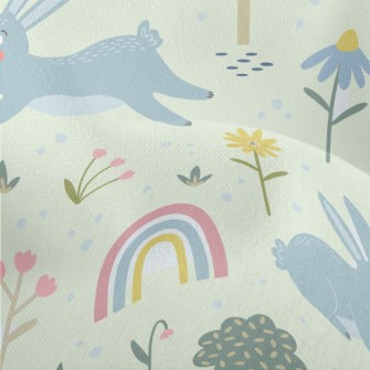 Forest Running Rabbit Lightweight Performance Linen