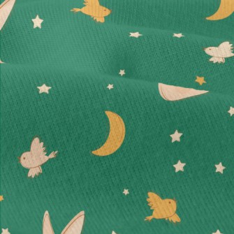 Moon And Rabbit Illustration Modern Jersey