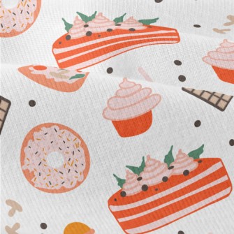 Delicious Food Doodles Modern Jersey