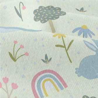 Forest Running Rabbit Modern Jersey