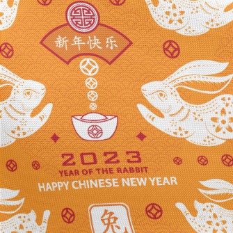 Happy New Year Pongee