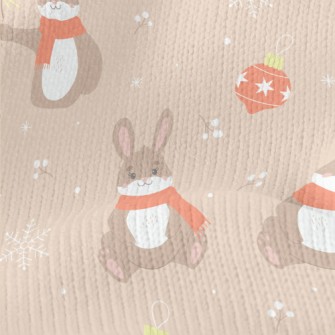 Cute Rabbit Playing With Fairy Stretch Jersey