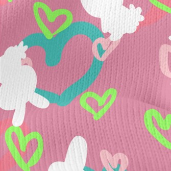 Colorful Love Graffiti And Rab Stretch Jersey