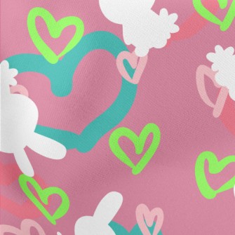 Colorful Love Graffiti And Rab Lightweight Cotton Poplin