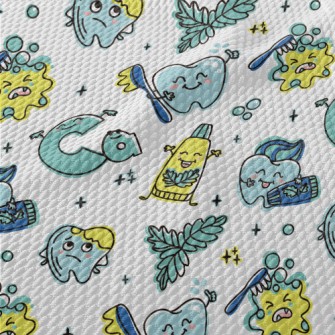 I Have Healthy Teeth Birdseye Piqué