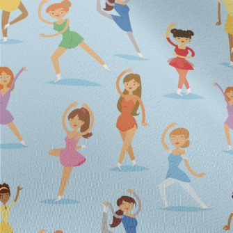 Various Women Dancing Chiffon