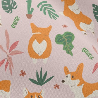 Graffiti Realistic Corgi Chiffon
