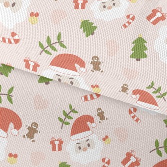 Santa Claus And Gingerbread Ma Waterproof Oxford
