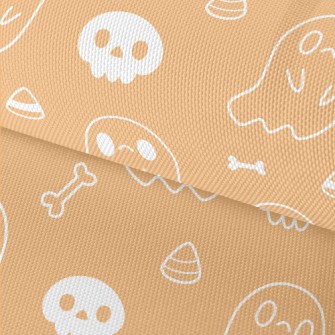 Crying Ghost And Skull Waterproof Oxford