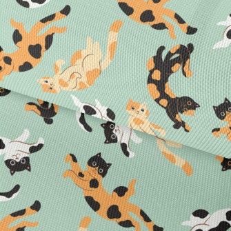 Happy Lazy Cat Waterproof Oxford