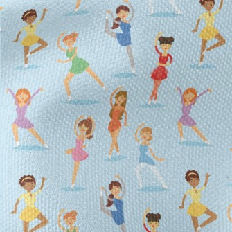 Various Women Dancing Waterproof Canvas