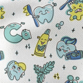 I Have Healthy Teeth Waterproof Canvas