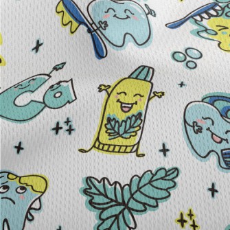 I Have Healthy Teeth Athletic Mesh Flat Back