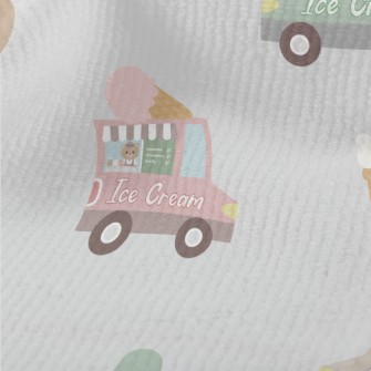 Ice Cream Trucks In Different  Terry