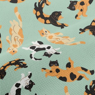 Happy Lazy Cat Performance Linen