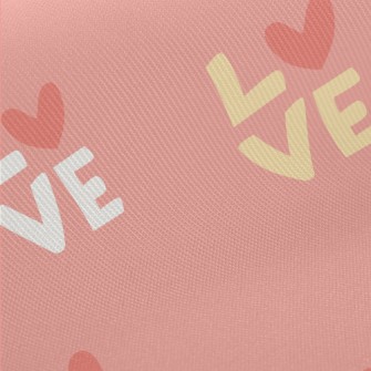 Love English Letters Twill