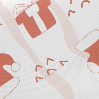 Christmas Cat Gifts And Candy  Twill