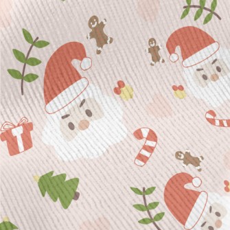 Santa Claus And Gingerbread Ma Standard Corduroy