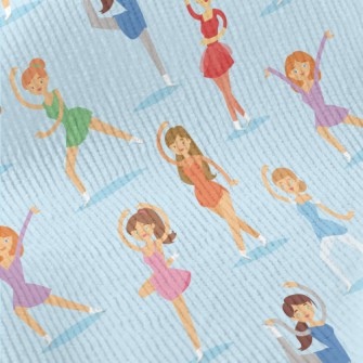 Various Women Dancing Standard Corduroy