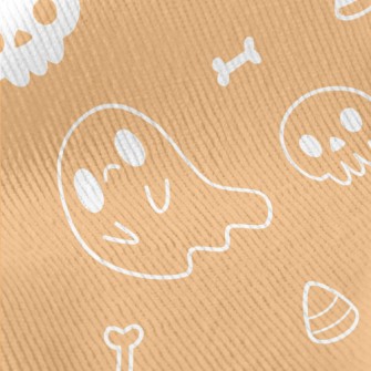 Crying Ghost And Skull Standard Corduroy