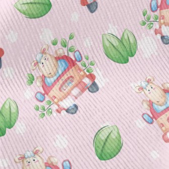 Sheep Driving A Car Standard Corduroy