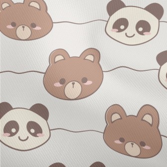 Cute Brown Bear And Panda Dobby