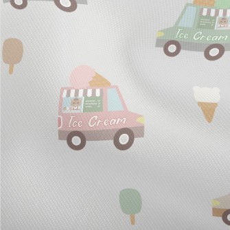 Ice Cream Trucks In Different  Dobby