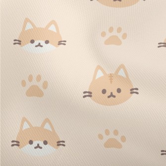Orange And White Cat And Paw P Dobby