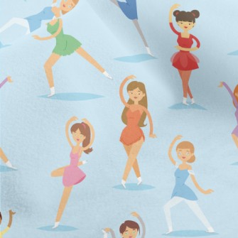 Various Women Dancing Micro Fleece