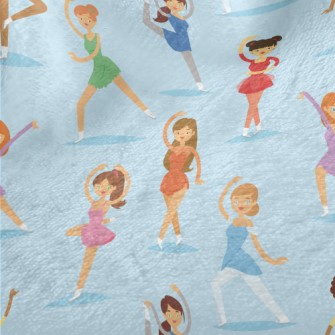 Various Women Dancing Minky