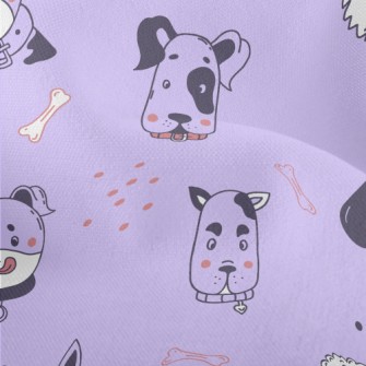 Simple Line Color Dog Lightweight Performance Linen