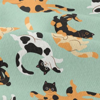 Happy Lazy Cat Modern Jersey