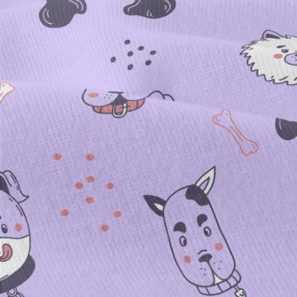 Simple Line Color Dog Modern Jersey