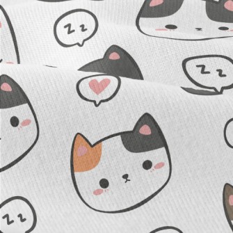 Hand Drawn Cute Cats Of Variou Modern Jersey