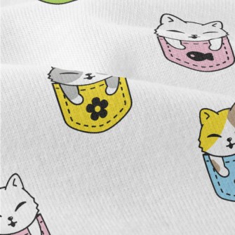 Cat In A Colorful Pocket Modern Jersey