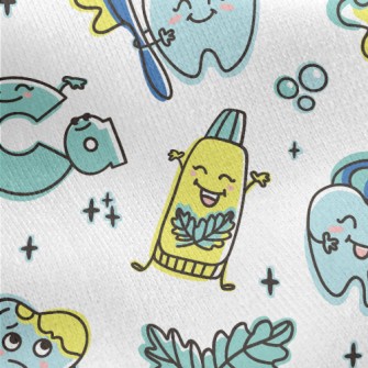 I Have Healthy Teeth Jersey Backed Fleece