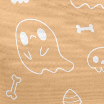 Crying Ghost And Skull Pongee