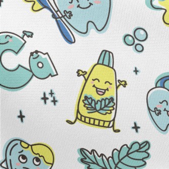 I Have Healthy Teeth Pongee