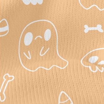 Crying Ghost And Skull Stretch Jersey