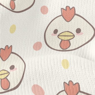 Round Cute Cock Stretch Jersey