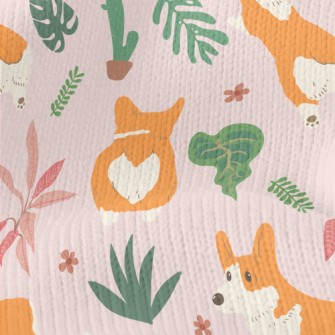 Graffiti Realistic Corgi Stretch Jersey