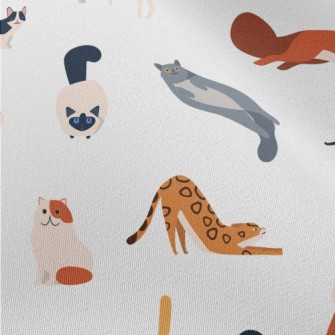 Cute American Style Cat Chiffon