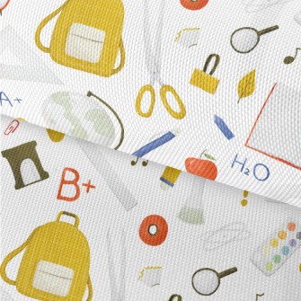 School Supplies And Knowledge Waterproof Oxford