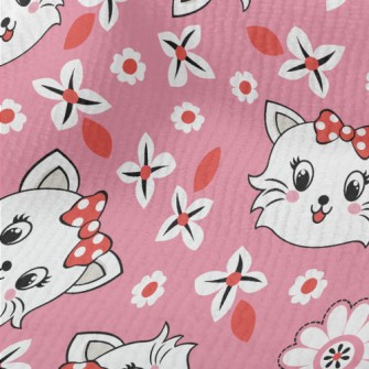 Pretty Cat With Bow Terry
