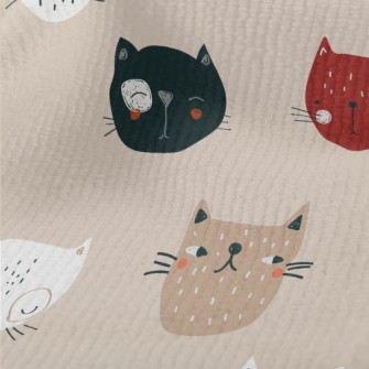 Cute Cats In Various Shapes Terry