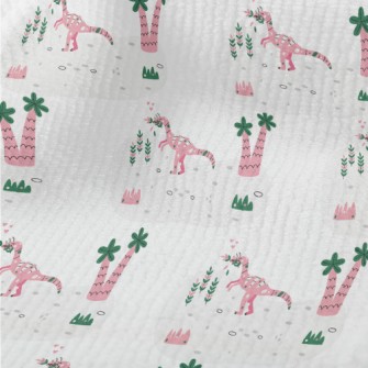 Pink Herbivorous Dinosaur Terry