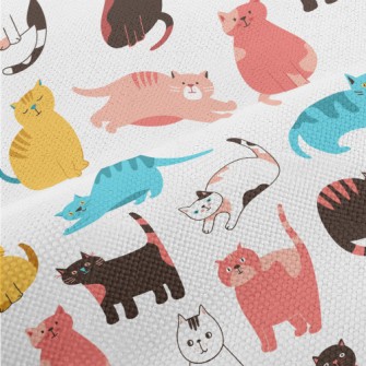 Colorful Fat Cat Performance Linen