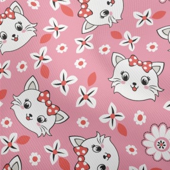 Pretty Cat With Bow Dobby